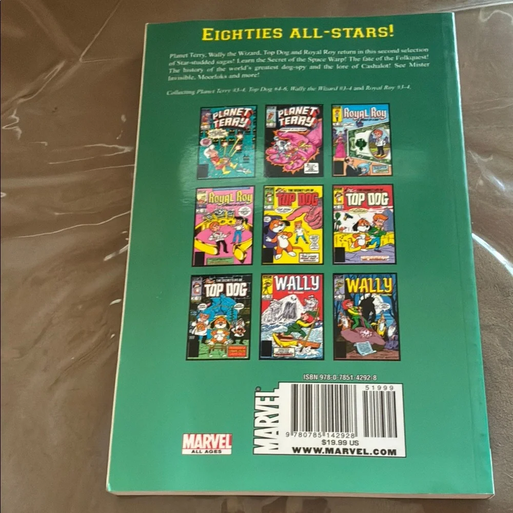 Marvel Star Comics All-Star Collection with Green and Red Cover